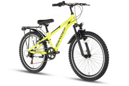 Cortego Ranger 7-speed Plus Jongensfiets 26 inch Fluogeel