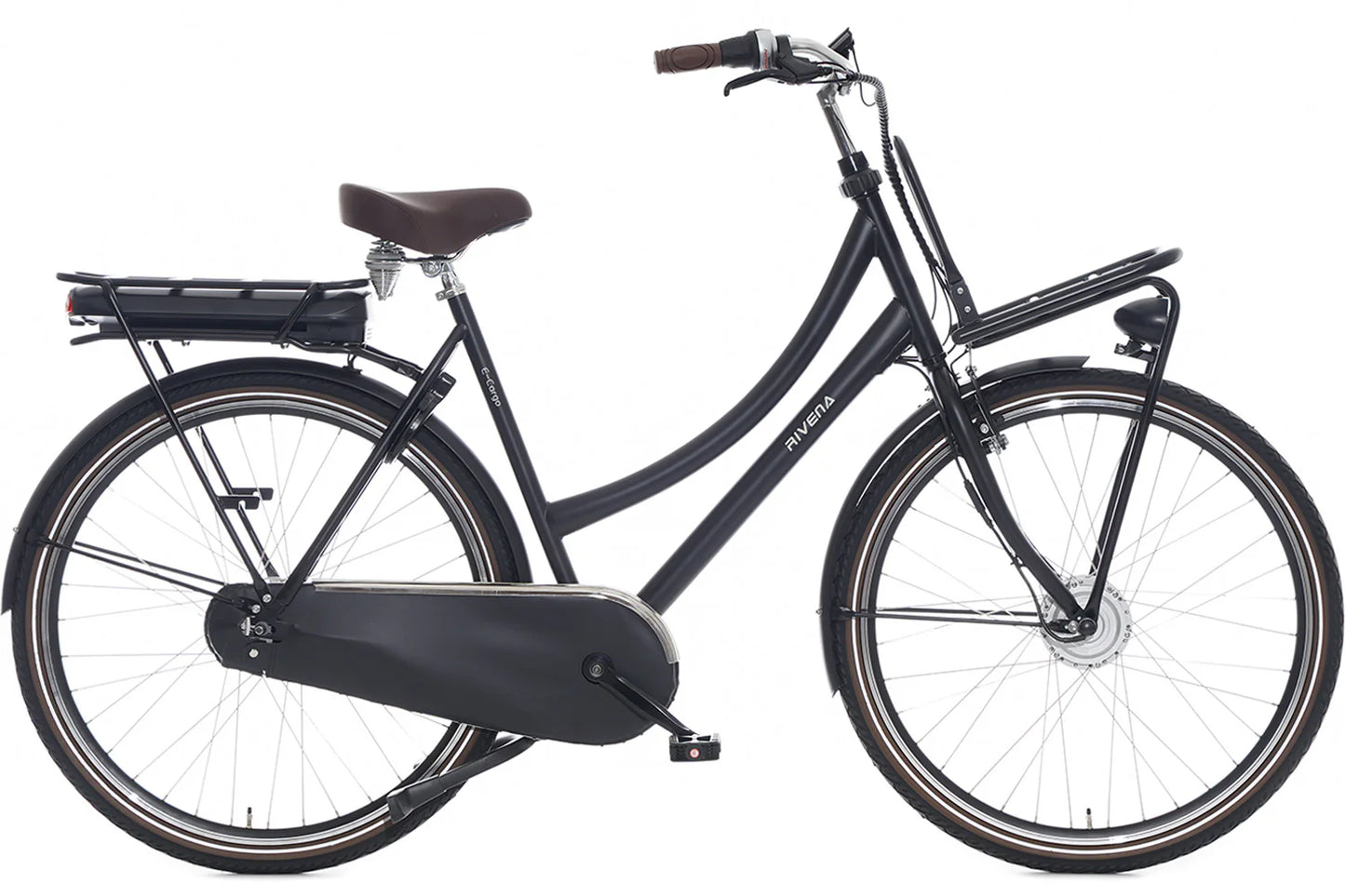 Rivena Cargo N3 Elektrische Transportfiets Zwart