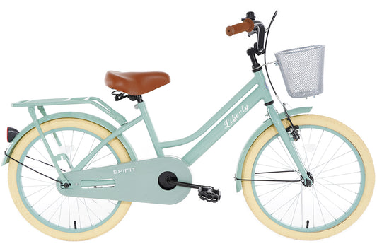 Cortego Liberty meisjesfiets Groen 22 inch + Mand